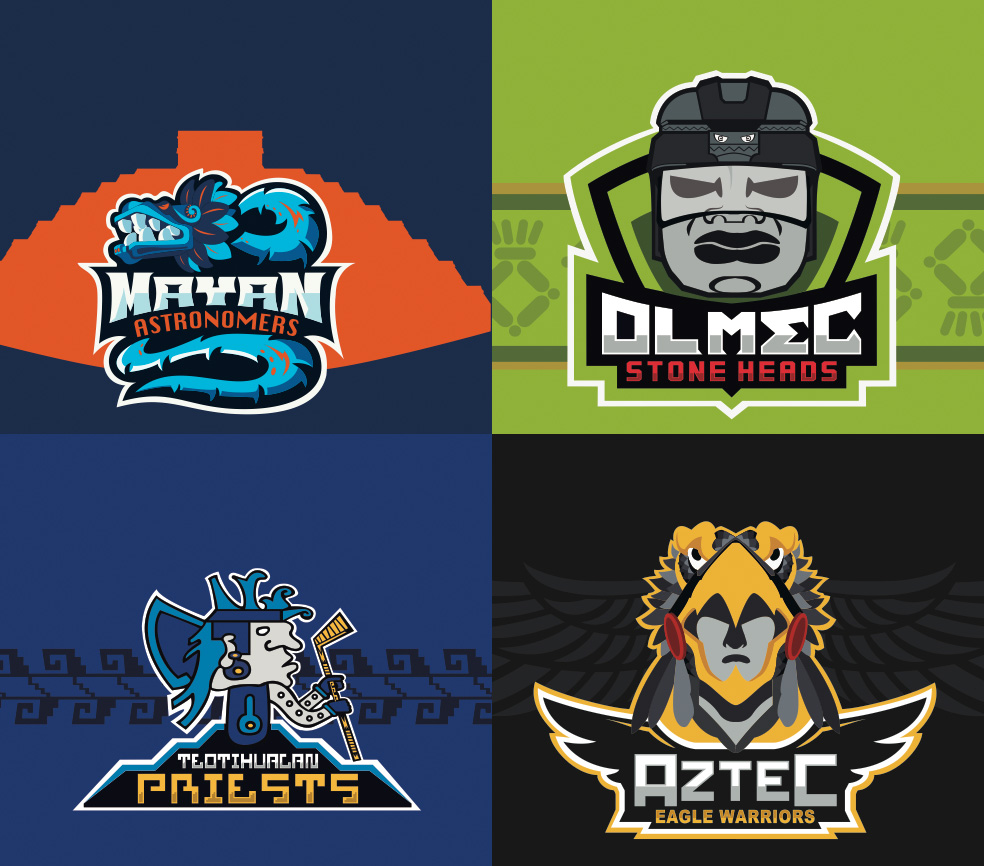 mexican-hockey-logos
